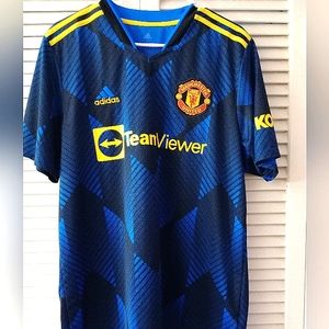Adidas Manchester United 2021/2022 3rd Authentic Jersey Kit alternate men's